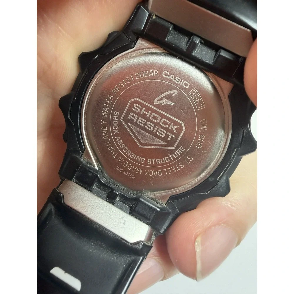 VTG Casio G-Shock GW-800 Mod.3061 Digital Sport Solar Watch Men's 43mm 200m